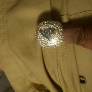 Size 8 Atlanta Braves Duvall no.14 gold plated 86 grams Very Heavy